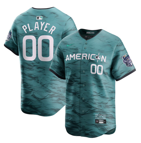 Men%27s American League Nike Teal 2023 MLB All-Star Game Pick-A-Player Customized Limited Jersey